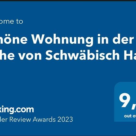 Schoene Wohnung In Der Naehe Von Schwaebisch Hall Rieden  Bagian luar foto